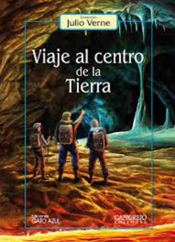 publicació de "Viaje al centro de la tierra"