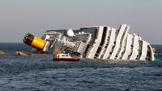 Italian Ship Sinks