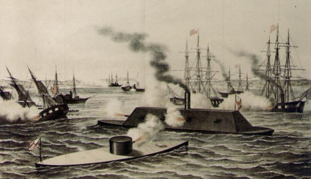 Monitor vs. Merrimack (Battle of Hampton Roads)