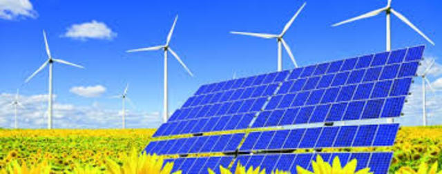 Energia eolica y solar inteligente