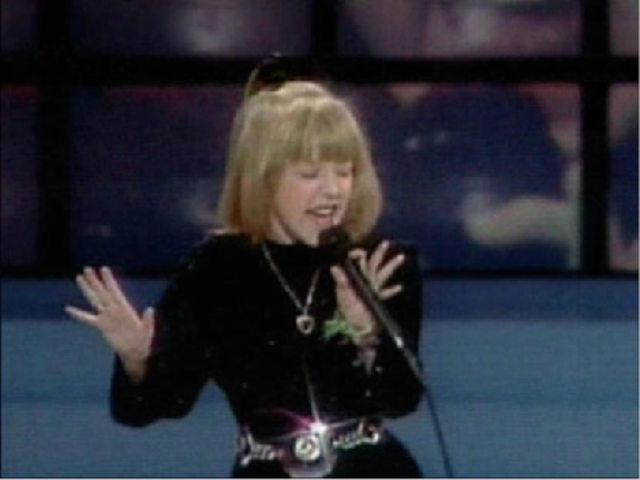 Christina Appeared in Star Search