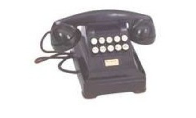 Teléfono con pulsadores