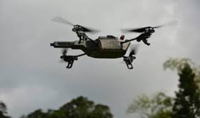 Robot aéreo detecta minas antipersonas