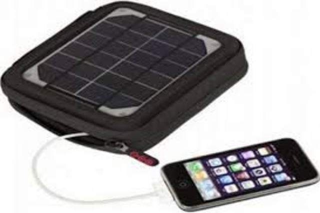 Cargador para celular que funciona con luz solar