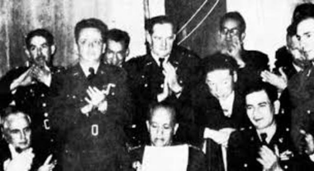 La primera señal de prueba televisiva.