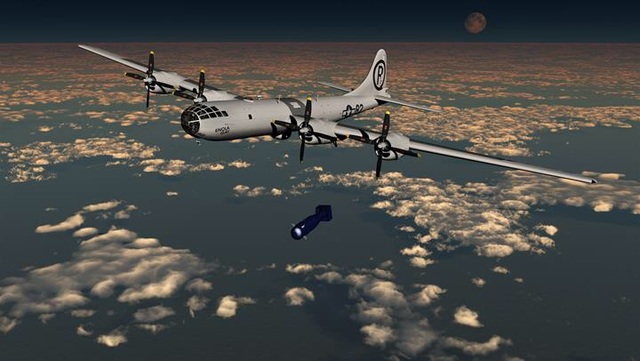 Dropping of the atomic bombs