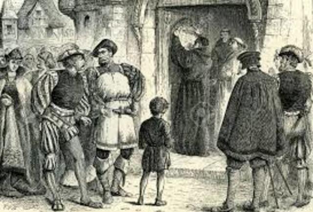 Martin Luther’s Publication of 95 Theses