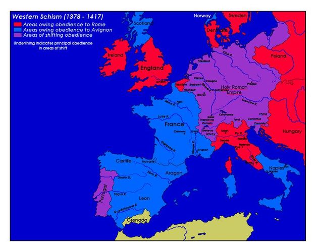 The Western Schism of the Catholic Church