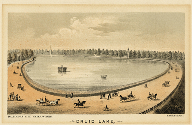 Completion Of Druid Hill Lake