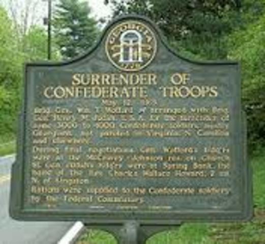 Surrender of Confederate Forces