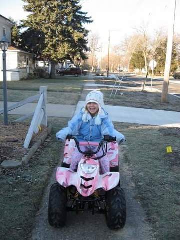 My first 4-wheeler