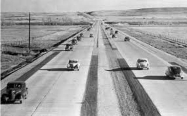 The Denver-Boulder turnpike is built. (Misc.)