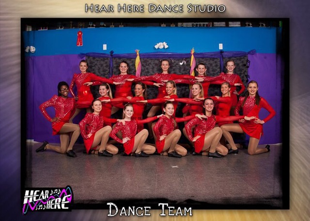 Joined dance team