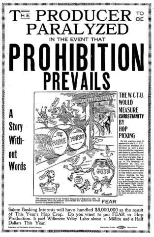 Prohibition is enacted.