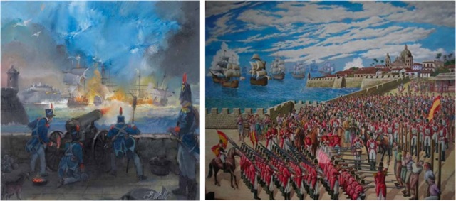 Regreso de Pablo Morillo a Cartagena