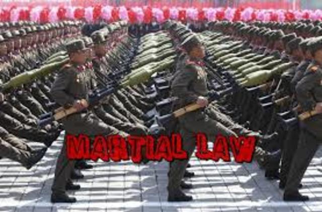 Chinas under martial law