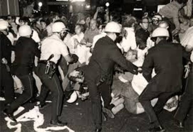 Riots at the Chicago Democratic Convention