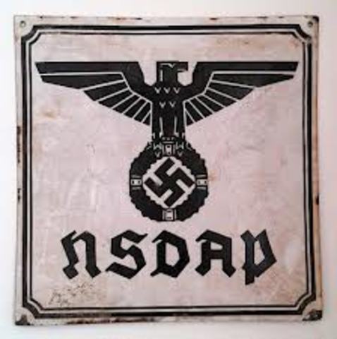 NSDAP-eren SORRERA