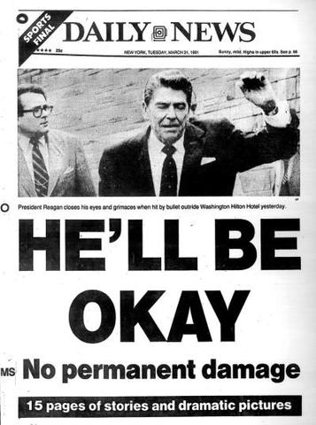 Assassination Attempt On Reagan