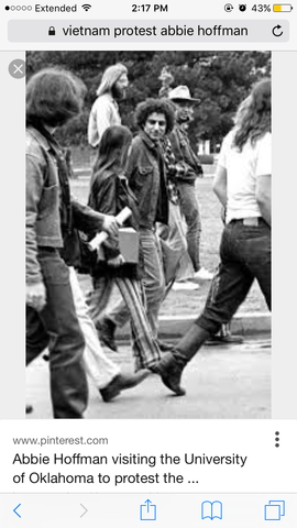 Abbey Hoffman and Vietnam Protest