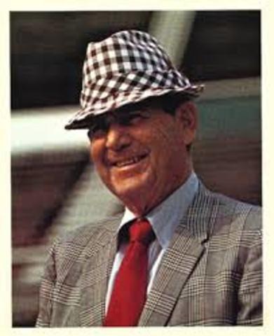 "Bear" Bryant