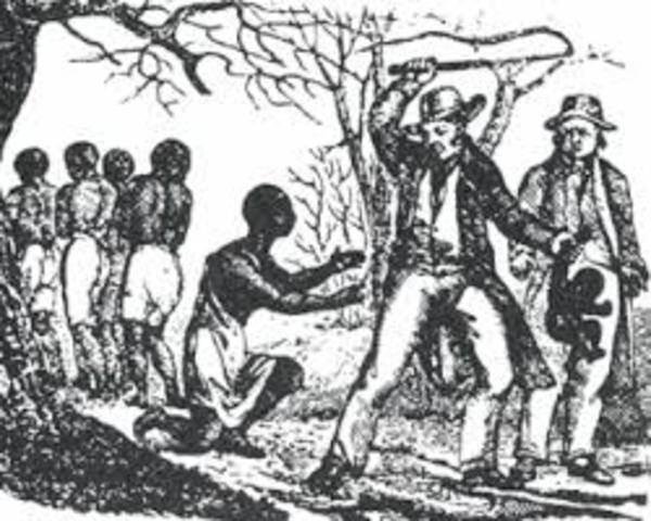 1682- Virginia declares that all imported black servants are slaves for life