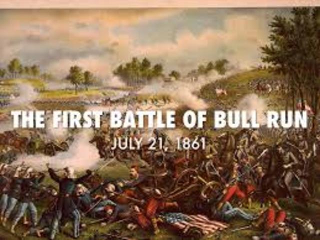 first battle of bull run