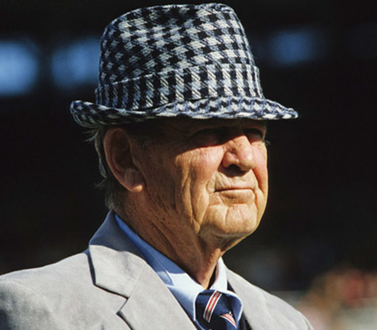 Death of Paul William "Bear" Bryant