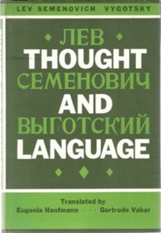 Thought and Language introduced to English world