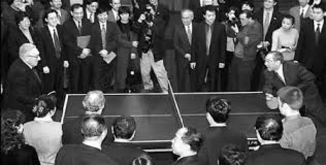 Ping-pong Diplomacy