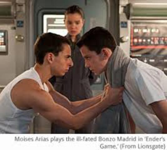 Ender fights Stilson