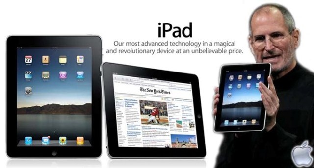 lançamento do iPad - primeiro tablet!!