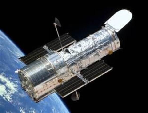 Hubble Space Telescope Launched
