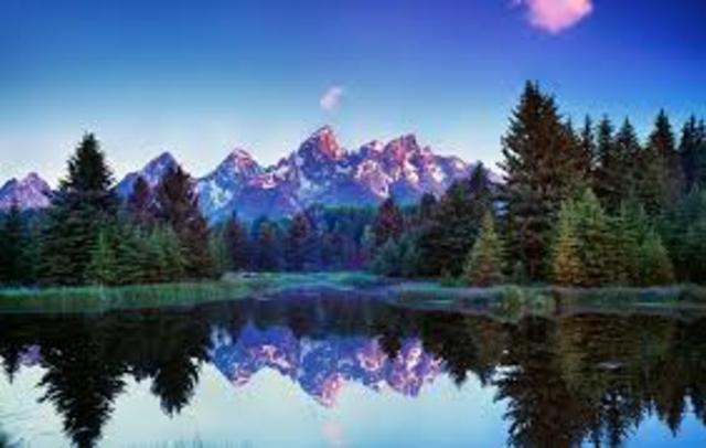 Grand Teton National Park is established
