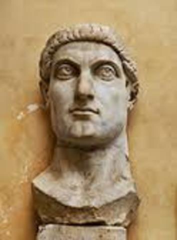 Constantine becomes Roman Emperor