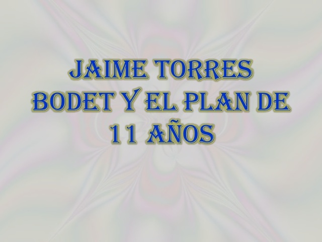 Plan de Once Años