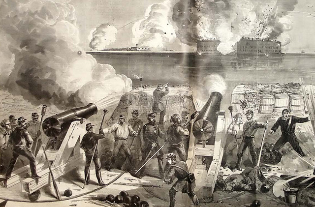Battle at Fort Sumter