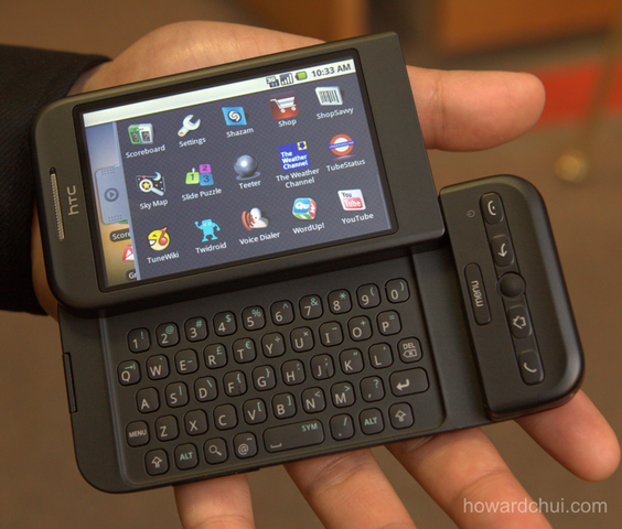 primeiro celular com Android