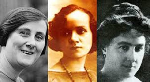 Elvia Carrillo Puerto, Beatriz Peniche y Raquel Dzib Cícero