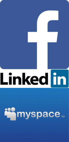 Nacen Linkedin, MySpace y Facebook