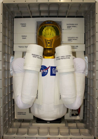 NASA launched the Robonaut