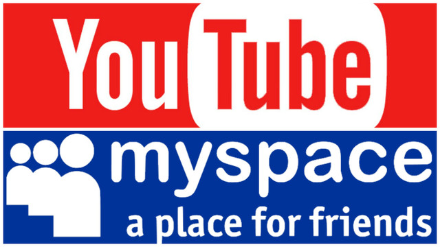 Youtube y MySpace