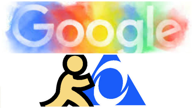 Lanzamiento de AOL y Google