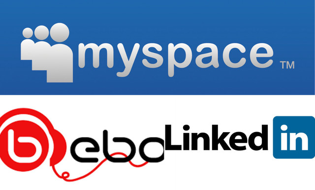 MY SPACE, BEBO, LINKEDIN