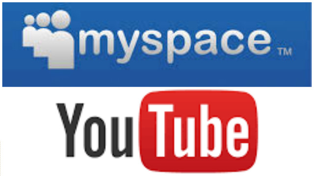 Youtube y MySpeace