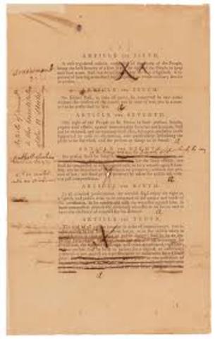 Bill of Rights is Ratified