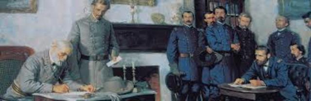 The Surrender at Appomattox Court House