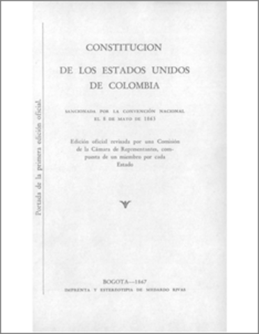 Constitución De 1863