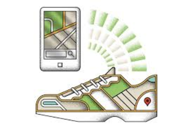 Zapatilla tecnológica mediante microprocesador