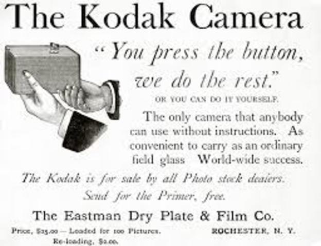 Invention of kodak Camra
